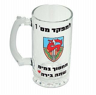 ספל בירה מזכוכית